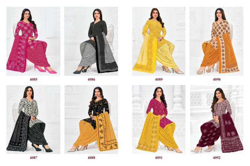 Priyanshi Vol 40 By Pranjul Printed Cotton Dress Material